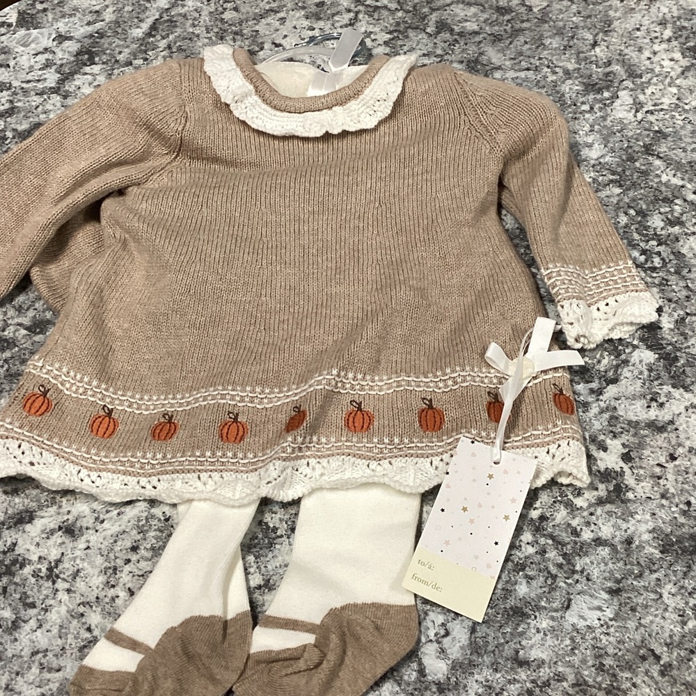 Max Studio Tan Baby Outfit